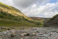 Grains gill in the Seathwaite valley in Cumbria