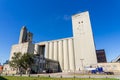 Grains silo in Old-Port of Montreal Royalty Free Stock Photo