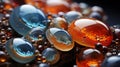 Grains of Splendor: A Macro Journey into the World of Sand Royalty Free Stock Photo