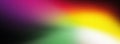 Grainy gradient background with green yellow red black purple blurred colors for banner poster cover web design Royalty Free Stock Photo