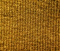 Grainy knitting threads wool texture fur fiber seamless golden background backdrop