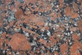 Grainy pattern of polished pink granite Royalty Free Stock Photo