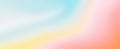 Grainy pink blue yellow retro summer noise texture pastel colors light gradient background wide banner backdrop Royalty Free Stock Photo