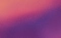 Grainy purple and orange gradient texture. Dark sunset sky noise stipple background for banner, wallpapers.