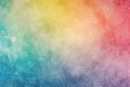 Grainy rainbow gradient background texture in soft pastel colors. Grainy gradient background Royalty Free Stock Photo