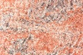 Grainy surface red gray granite, texture background Royalty Free Stock Photo