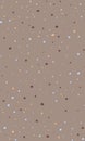 Grainy texture seamless pattern, color dots on beige background.