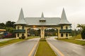 GRAMADO, RIO GRANDE DO SUL, BRAZIL - August 11, 2018: Gateway Portico Entrace of the City of Gramado