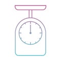 Gramer measure weight icon