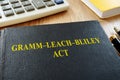 The Gramm-Leach-Bliley Act GLBA or Financial Services Modernization Act. Royalty Free Stock Photo