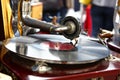 Gramophone Royalty Free Stock Photo