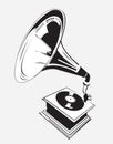 Gramophone Royalty Free Stock Photo