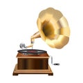 Gramophone Royalty Free Stock Photo