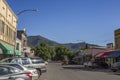 Gran Avenue at Paonia dawntown, Colorado Royalty Free Stock Photo