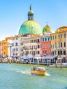 Gran Canal of Venice on sunny summer day