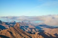 Gran Canaria, Caldera de Tejeda, morning light Royalty Free Stock Photo