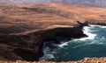 Gran Canaria, landscape of steep eroded north west coast between Galdar and Agaete municipalities