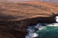 Gran Canaria, landscape of steep eroded north west coast between Galdar and Agaete municipalities