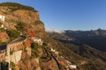 Gran Canaria panorama seen from Artenara Royalty Free Stock Photo