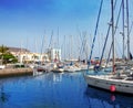 Gran canaria Puerto de Mogan marina boats Royalty Free Stock Photo