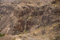 Gran Canaria, valley Barranco de Valeron Royalty Free Stock Photo