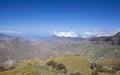 Gran Canaria, View towards Altavista mountain Royalty Free Stock Photo