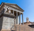 Gran Madre church Turin landscape view Bell tower