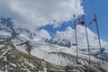 Gran Paradiso mountain peak in Italy Alps