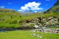Gran Paradiso National Park. Aosta Valley, Italy. Royalty Free Stock Photo