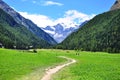 Gran Paradiso national park Royalty Free Stock Photo