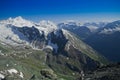 Gran Paradiso peak in Italy Apls Royalty Free Stock Photo