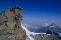 Gran Paradiso Peak 4061m in Italy Royalty Free Stock Photo