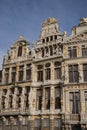 Gran Place Facades - Main Square; Brussels Royalty Free Stock Photo