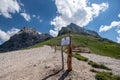 Gran Sasso National park. Abruzzo, Italy in summer season