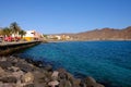 GRAN TARAJAL FUERTEVENTURA 10 FEBRUARY 2019 - Beach and village Gran Tarajal on Fuerteventura, Spain