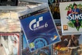 Gran Turismo 6 PlayStation game CD at the flea market.