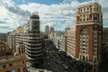 Gran via in madrid