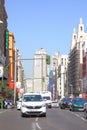 Gran Via in Madrid