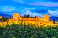 Granada - Alhambra, Andalusia, Spain Royalty Free Stock Photo