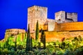 Granada - Alhambra, Andalusia, Spain Royalty Free Stock Photo