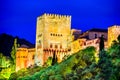 Granada - Alhambra, Andalusia, Spain Royalty Free Stock Photo