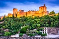 Granada - Alhambra, Andalusia, Spain Royalty Free Stock Photo