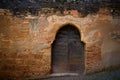 Granada Alhambra arabic door Spain Royalty Free Stock Photo