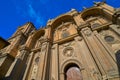 Granada Cathedral facade in Spain