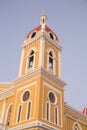 Granada cathedral view with sky Royalty Free Stock Photo