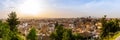 Panorama of the city of Granada in Andalusia, Spain Royalty Free Stock Photo