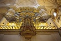 Interior decorations of Granada Royal Cathedral Royalty Free Stock Photo
