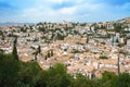 Granada Mountain Alhambra Palacio Nazaries Spain Andalucia spanish moorish landmark architecture Royalty Free Stock Photo