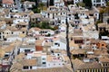 Granada neighborhood. Streets in Andalusia.