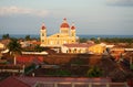 Granada, Nicaragua Cathedral on the Lake Royalty Free Stock Photo